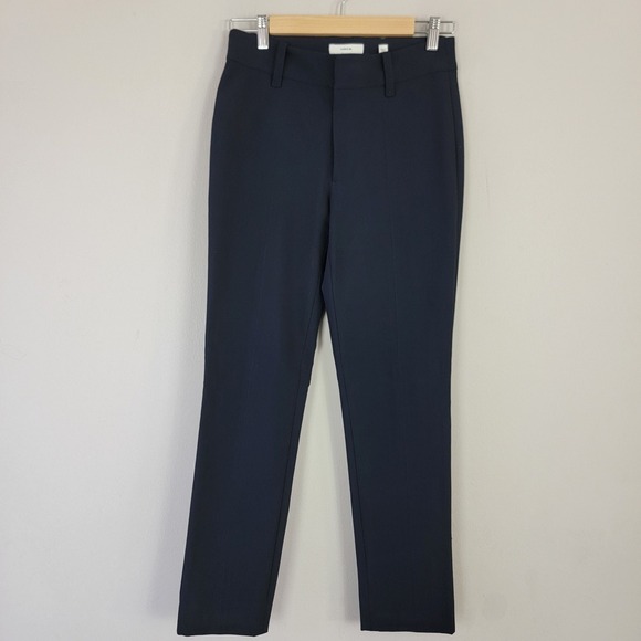 Vince Pants - Vince Skinny Ankle Pants Womens 4‎ Blue Casual Career Minimalist Stretch